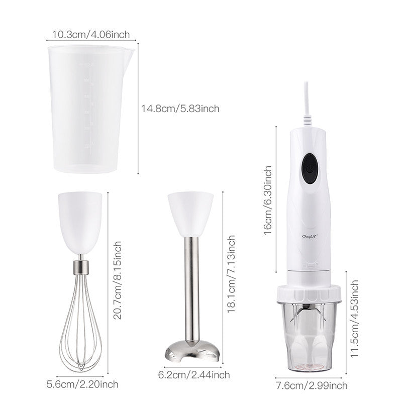 Multifunction Baby Food Maker – Handheld Cooking Stick Blender for Purees & Soups