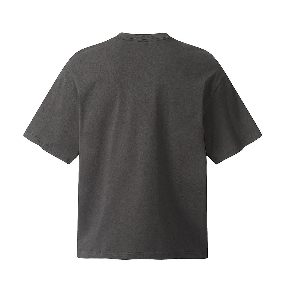Summer Men’s Short Sleeve T-Shirt – Fashion Letter Print Casual Tee