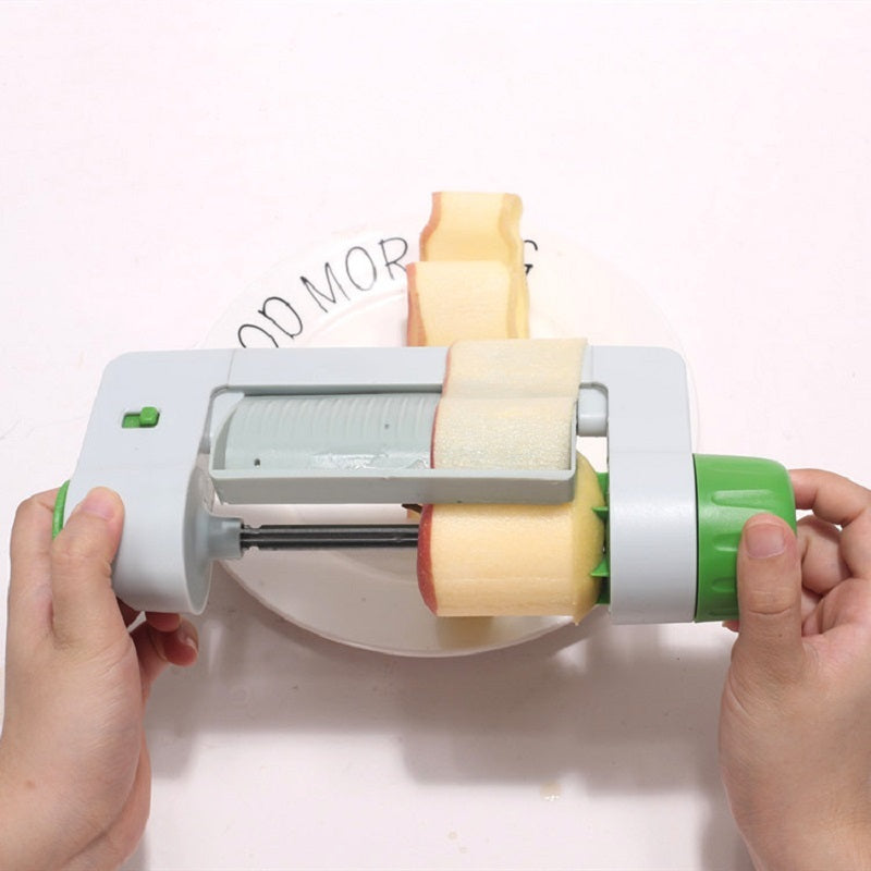 Multifunctional Fruit & Vegetable Slicer – All-in-One Kitchen Cutter with Interchangeable Blades
