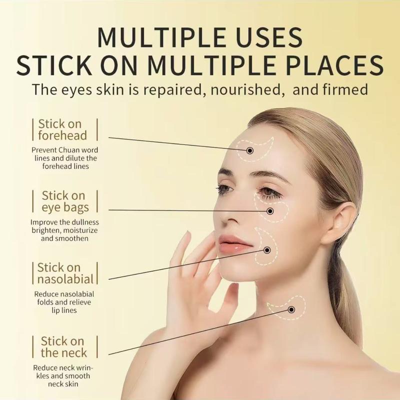 Avocado Moisturizing Eye bagMask,60pcs/set Under Eye Mask, Eye Care Product for Dark Eye Bags,