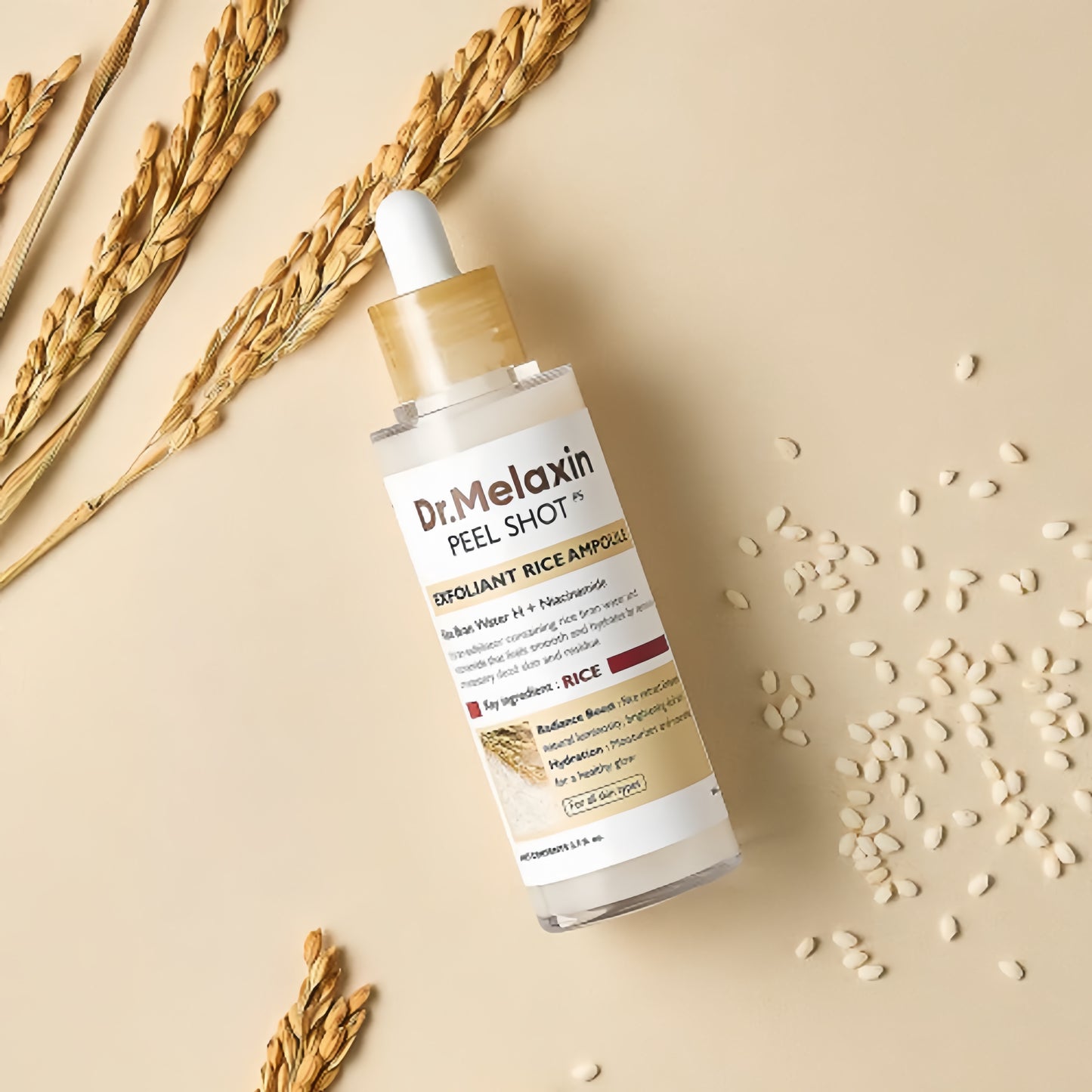 Black Rice Peeling Ampoule ā Glow Exfoliator & Blackhead Remover