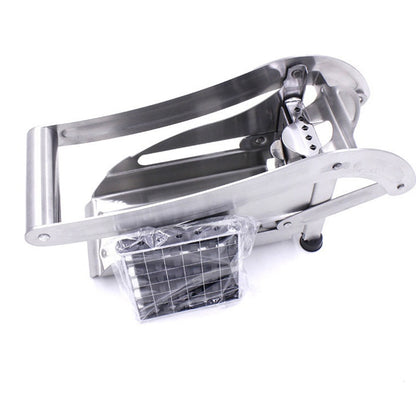 2-Blade Stainless Steel Potato Cutter & French Fries Slicer – Kitchen Vegetable Chopper Tool