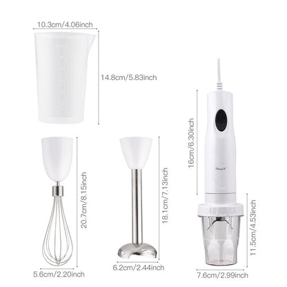 Multifunction Baby Food Maker – Handheld Cooking Stick Blender for Purees & Soups