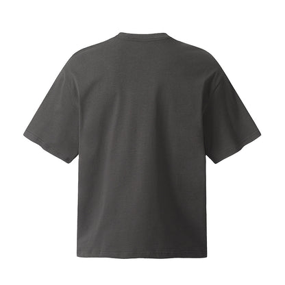 Summer Men’s Short Sleeve T-Shirt – Fashion Letter Print Casual Tee