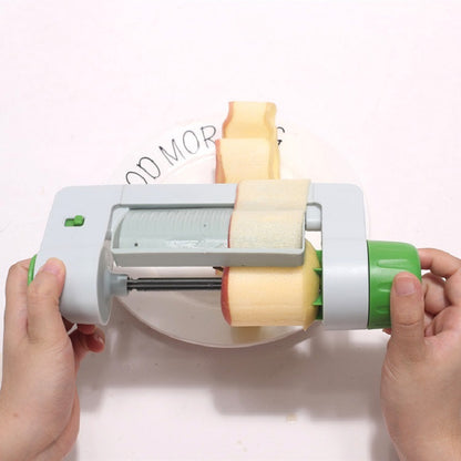 Multifunctional Fruit & Vegetable Slicer – All-in-One Kitchen Cutter with Interchangeable Blades