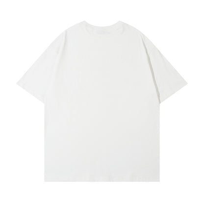 Trendy Letter Printed T-Shirt for Men – Summer Casual Streetwear Top