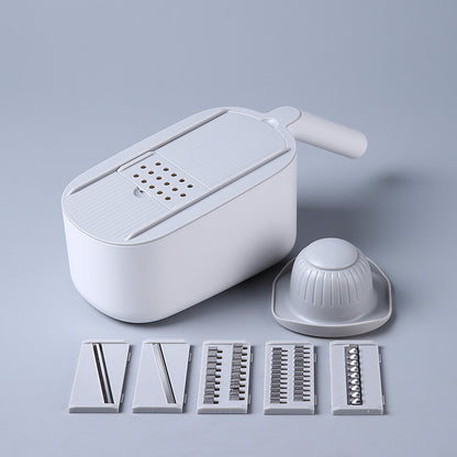 Multi-Functional Vegetable Slicer & Chopper – Kitchen Mandoline Cutter with Blades
