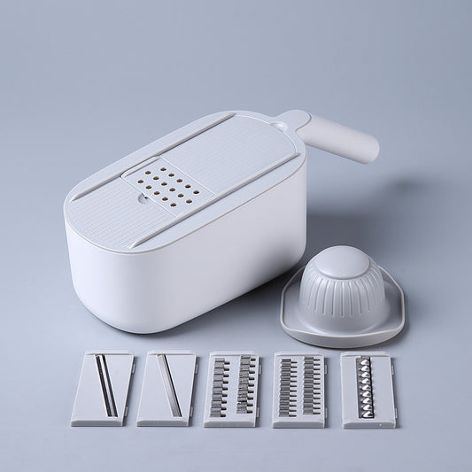 Multi-Functional Vegetable Slicer & Chopper – Kitchen Mandoline Cutter with Blades