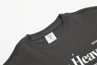 Summer Men’s Short Sleeve T-Shirt – Fashion Letter Print Casual Tee