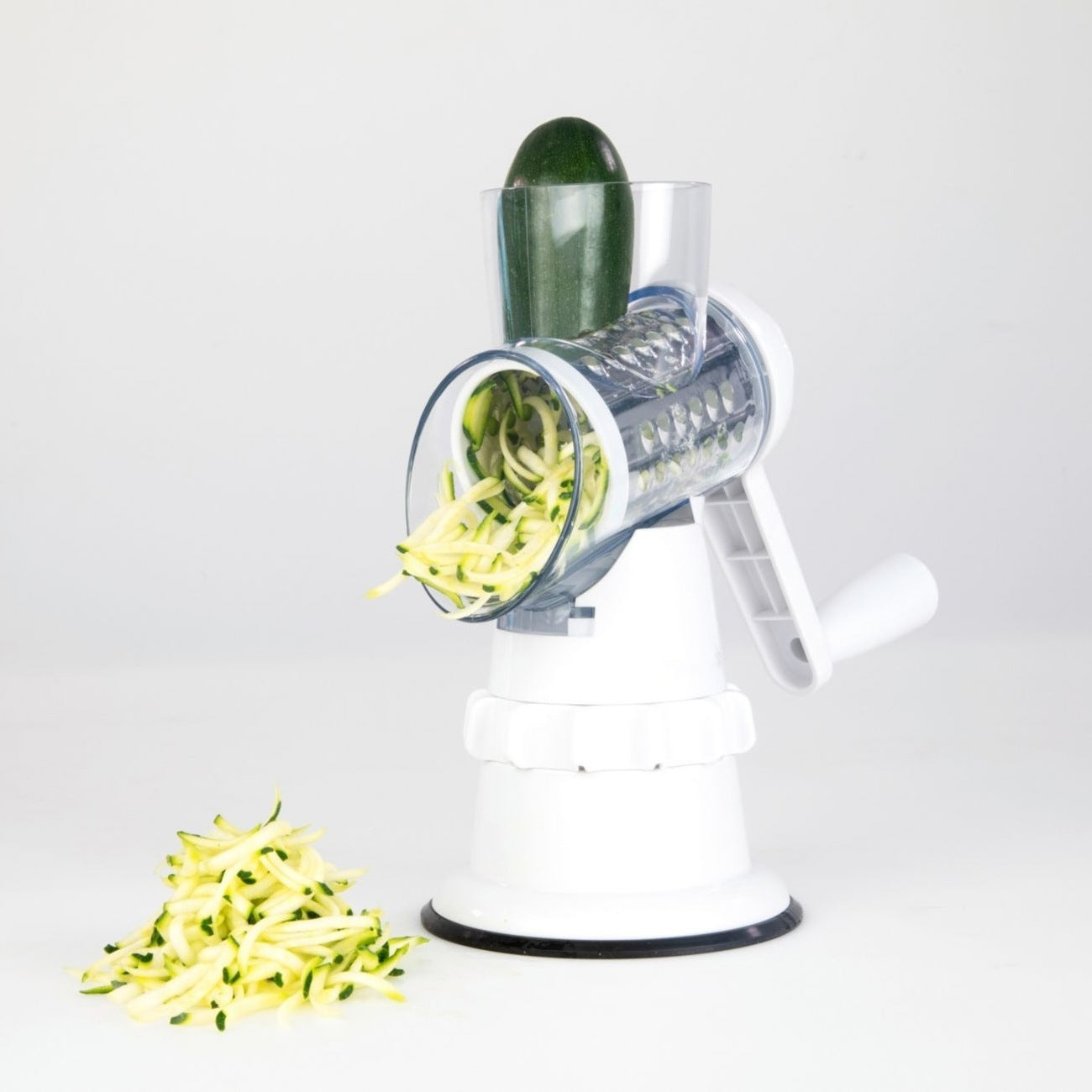 3-in-1 Manual Vegetable Slicer – Mandolin Shredder, Grater & Round Chopper for Kitchen