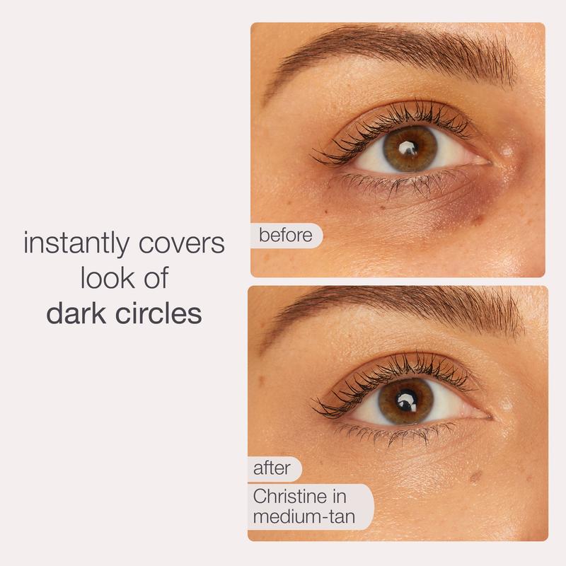 2-in-1 Concealer Pen + Brush – Hide Dark Circles, Eye Bags & Skin Imperfections Naturally